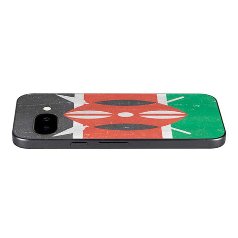 Kenya Flag Distressed Google Pixel 9a Skin